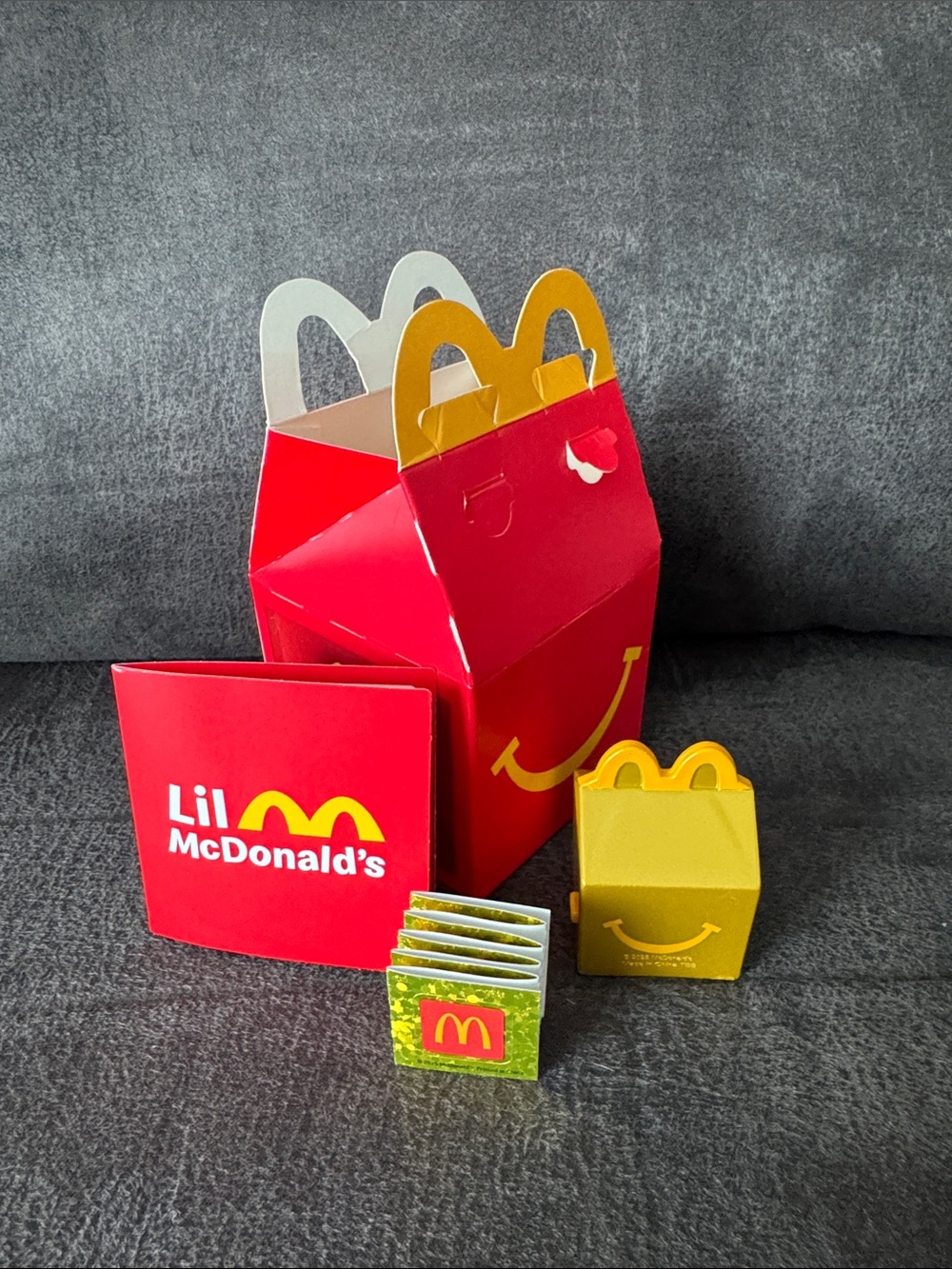 McDonald's 2025 Lil Golden Happy Meal Play Set